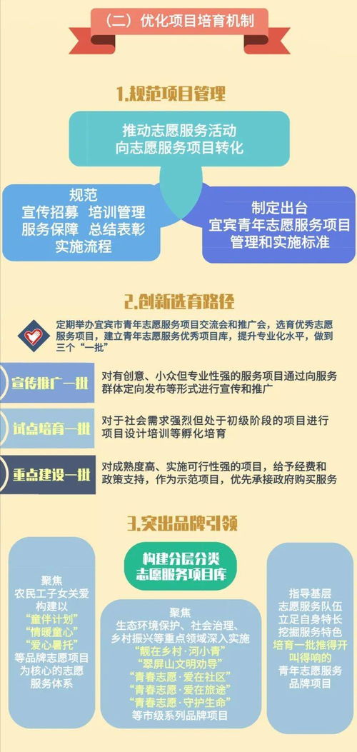 一图读懂 宜宾市青年志愿服务制度改革试点方案